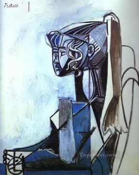 Retrato de Sylvette 1954 cubismo Pablo Picasso Pinturas al óleo